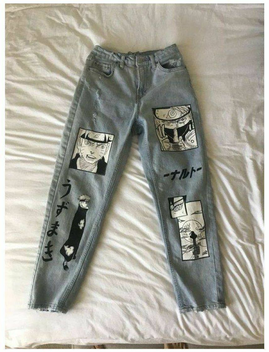 Moda Painted Jeans Pants