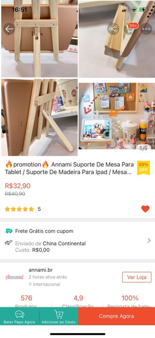 Producto Suporte tipo cavalete