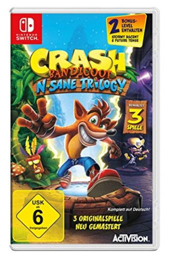 Activision Crash Bandicoot N. Sane Trilogy vídeo - Juego