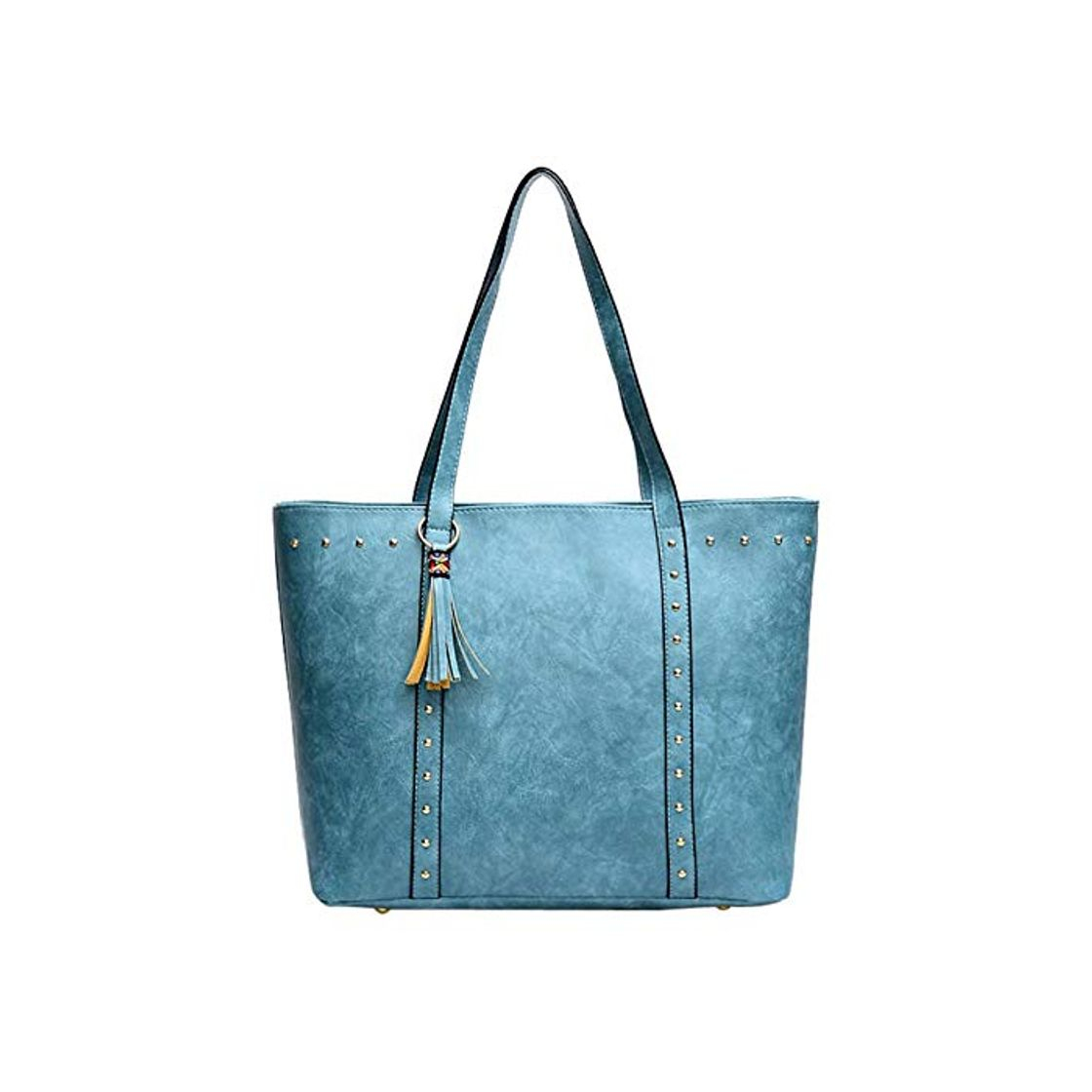 Social shuangklei Bolso De Mujer De Moda Vintgae Borla De Cuero Con Cremallera