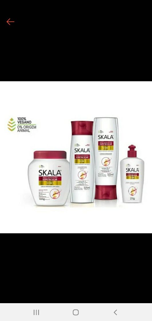 Producto Skala Restauração Espetacular 12 em 1 Kit C