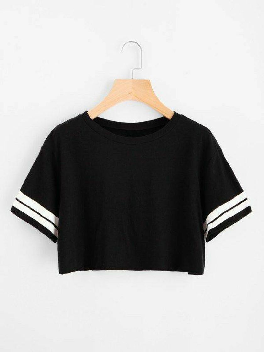 Fashion Cropped feminino simples 