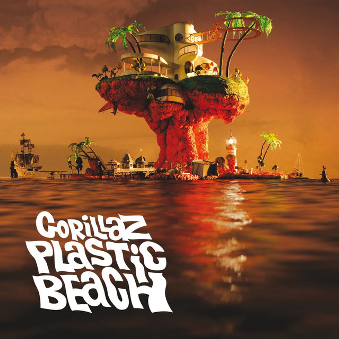 Canción Plastic Beach (feat. Mick Jones and Paul Simonon)