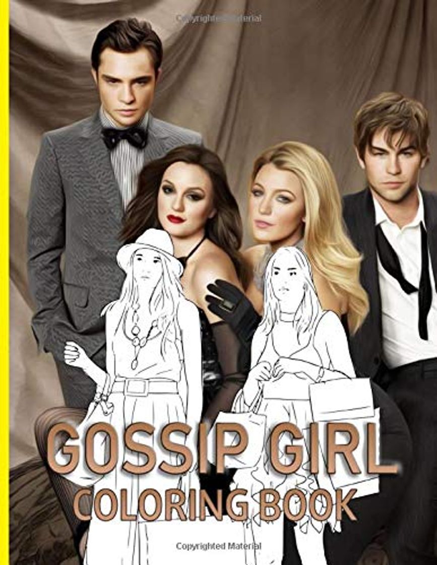 Books Gossip Girl Coloring Book: The Color Wonder An Adult Coloring Book ,