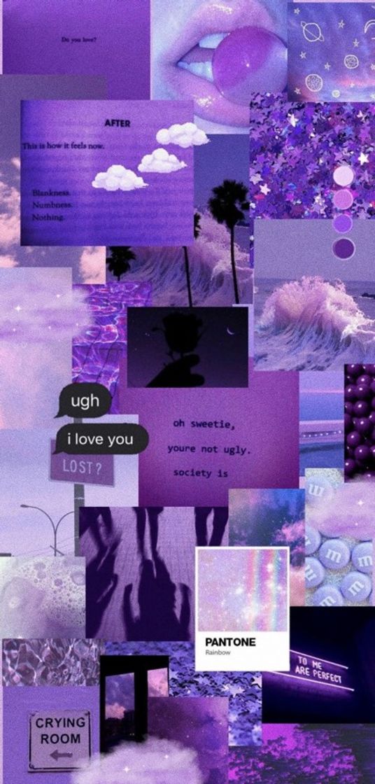 Fashion WALLPAPER ROXO💜