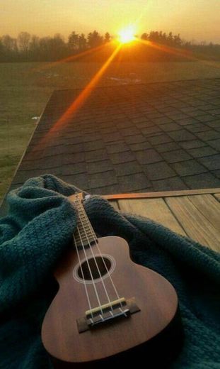 Sunset guitar 🌄