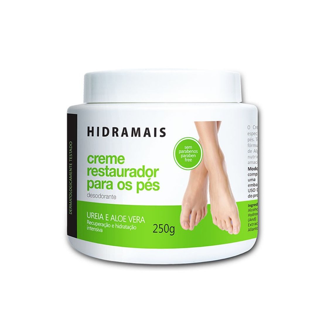 Moda Creme restaurador para pés