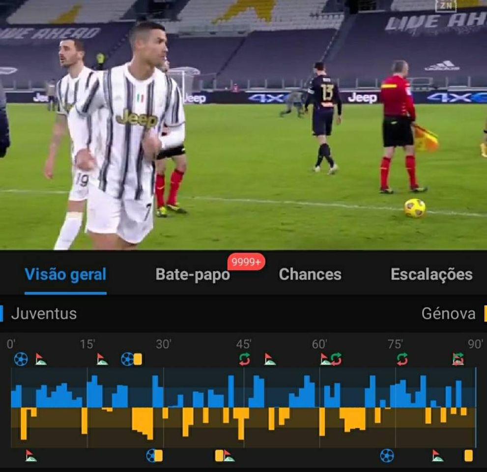 App AiScore - App para assistir a esportes ao vivo. 