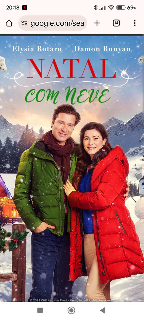 Película Natal com Neve