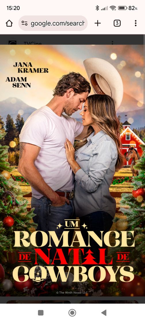 Película Um Romance de Natal de Cowboys