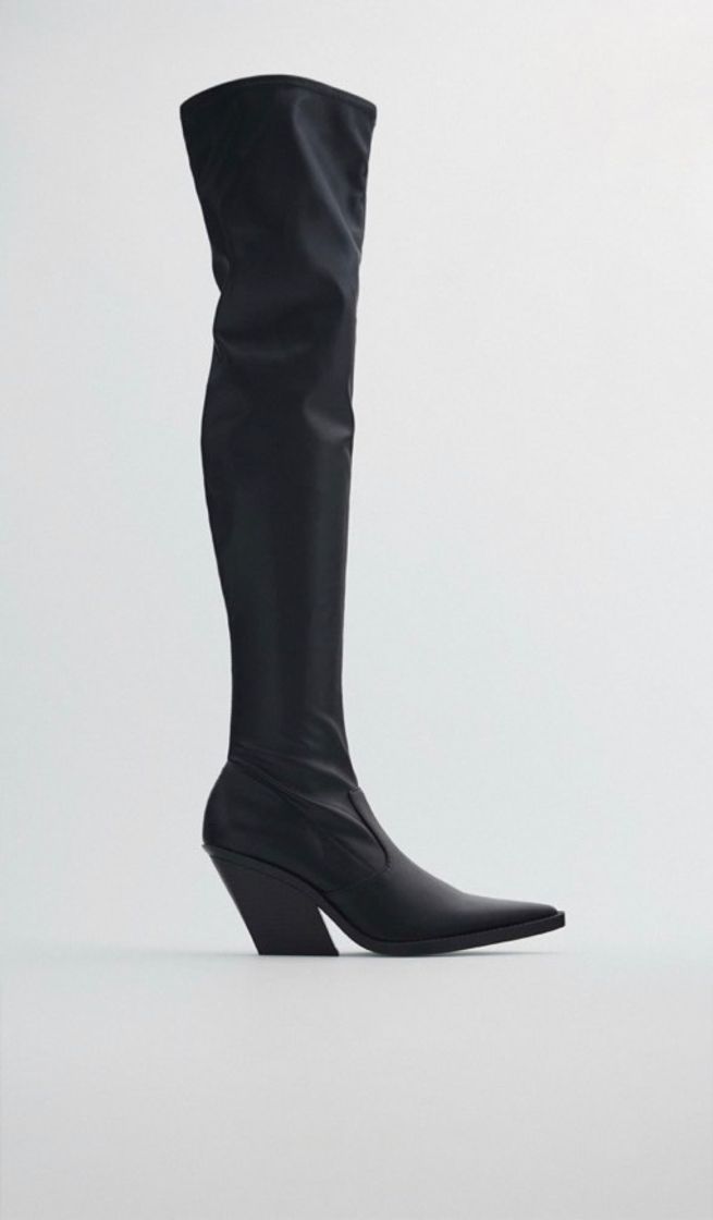 Moda Bota alta cowboy