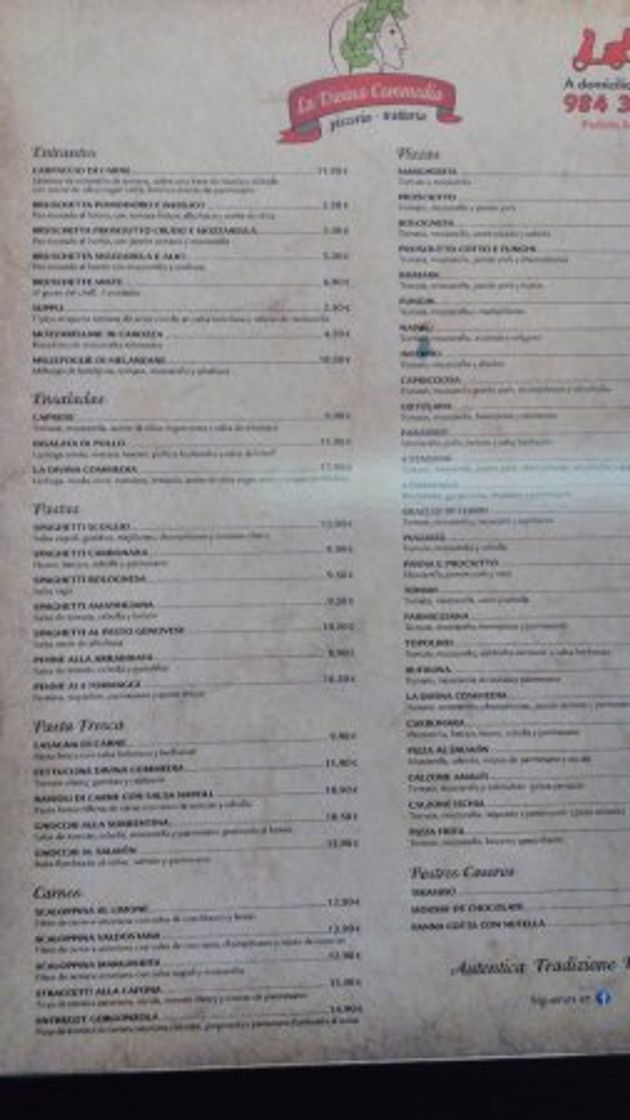 Restaurantes La Divina Commedia