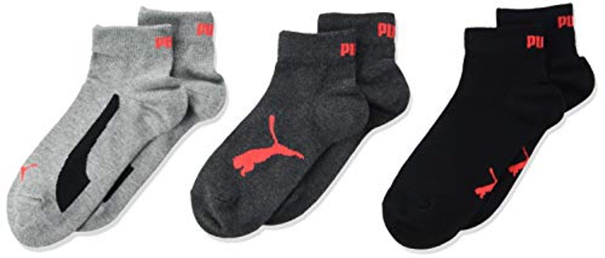 Fashion PUMA Kids' Bwt Quarter Socks