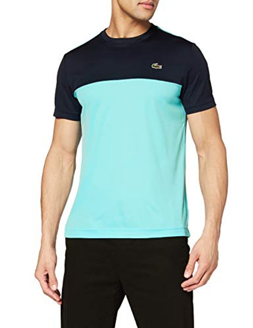 Fashion Lacoste Sport Th4856 Camiseta, Azul