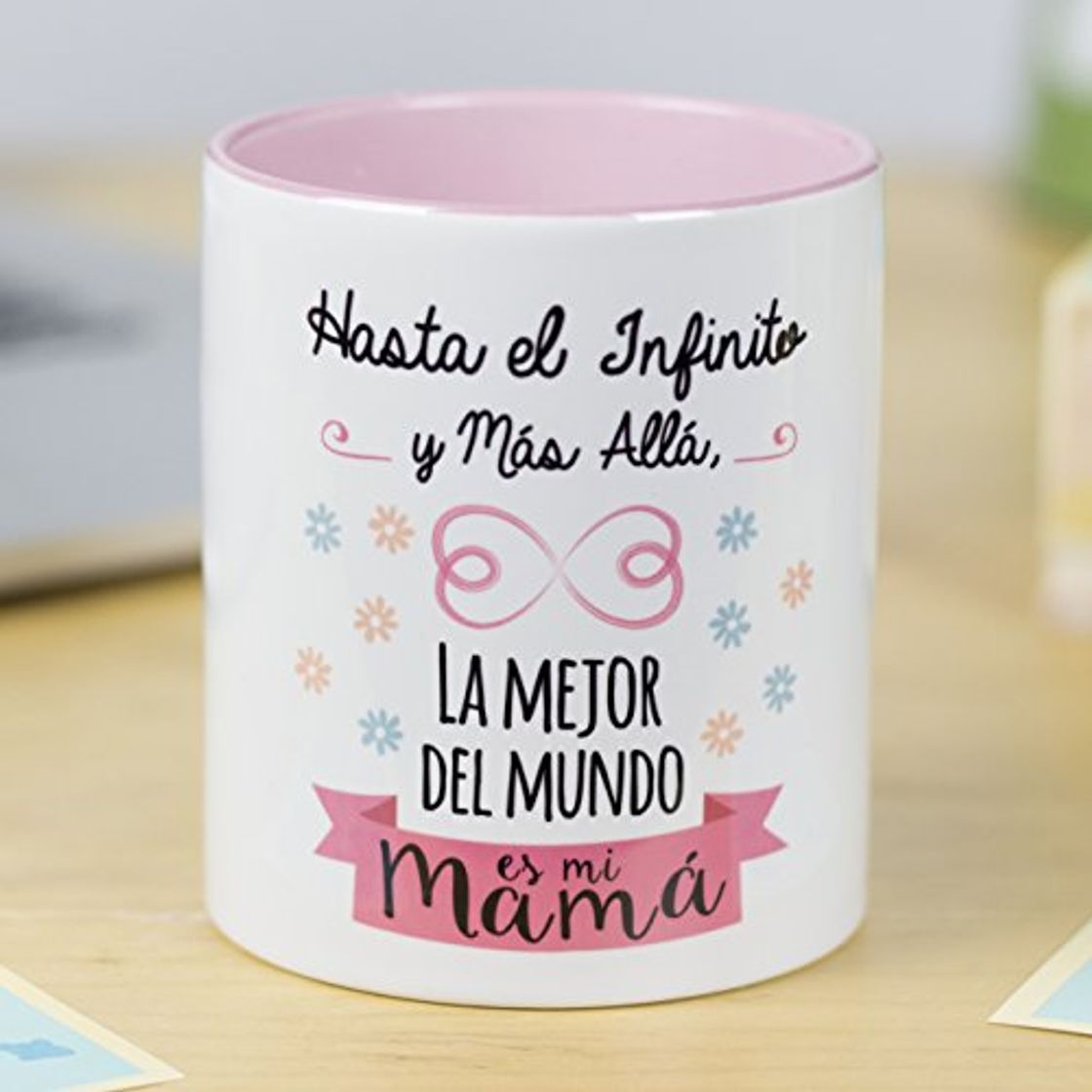 Products La Mente es Maravillosa - Taza con frase y dibujo divertido