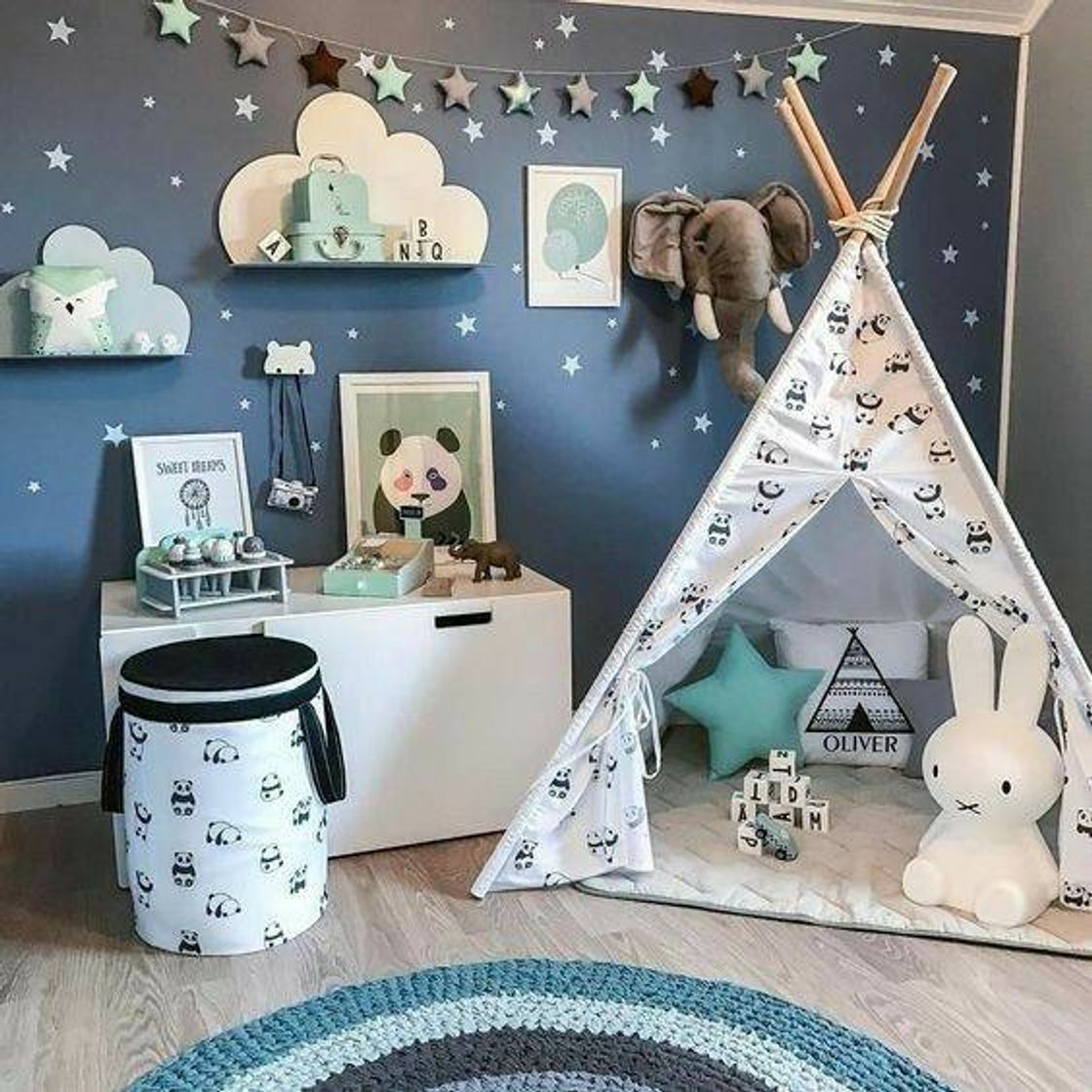 Fashion Decoração com cabaninha - quarto infantil