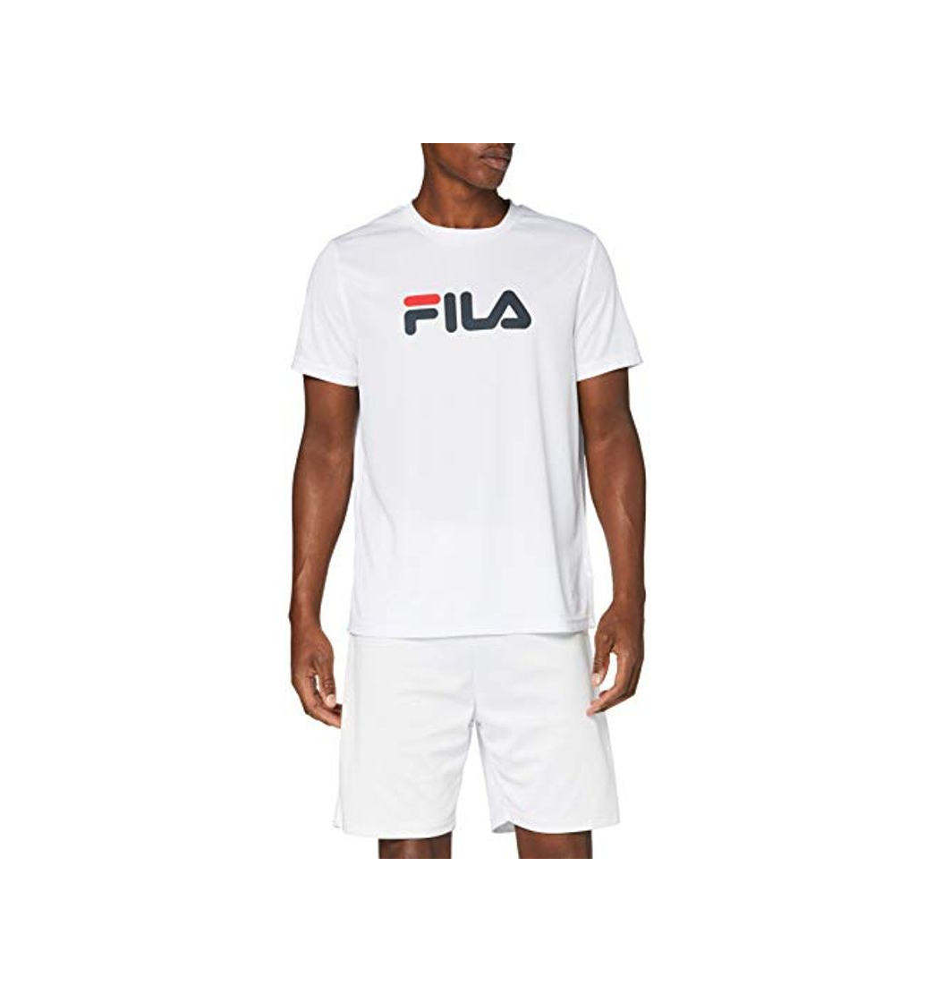 Fashion Fila - Camiseta con Logotipo para Hombre