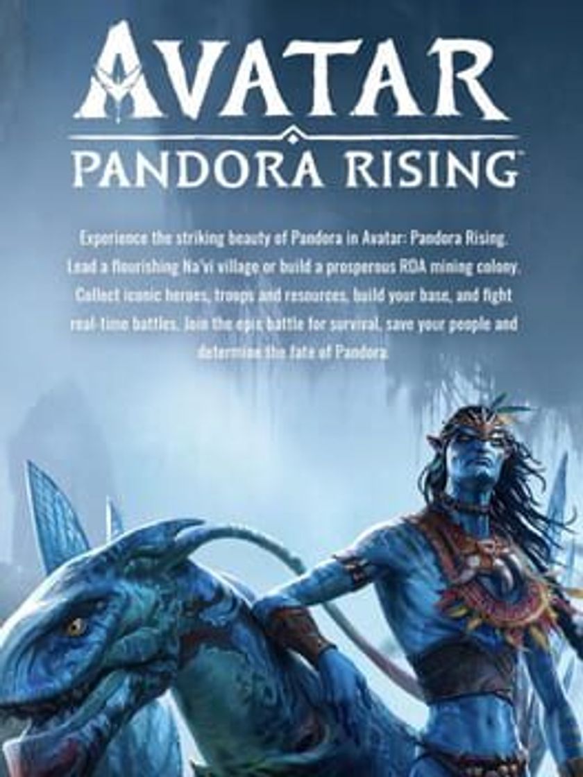 Videojuegos Avatar: Pandora Rising