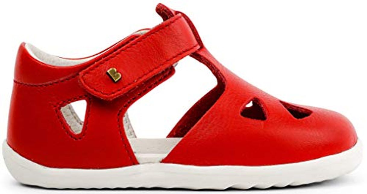 Moda Bobux Step Up Zap Closed Sandalias de bebés, Rojo