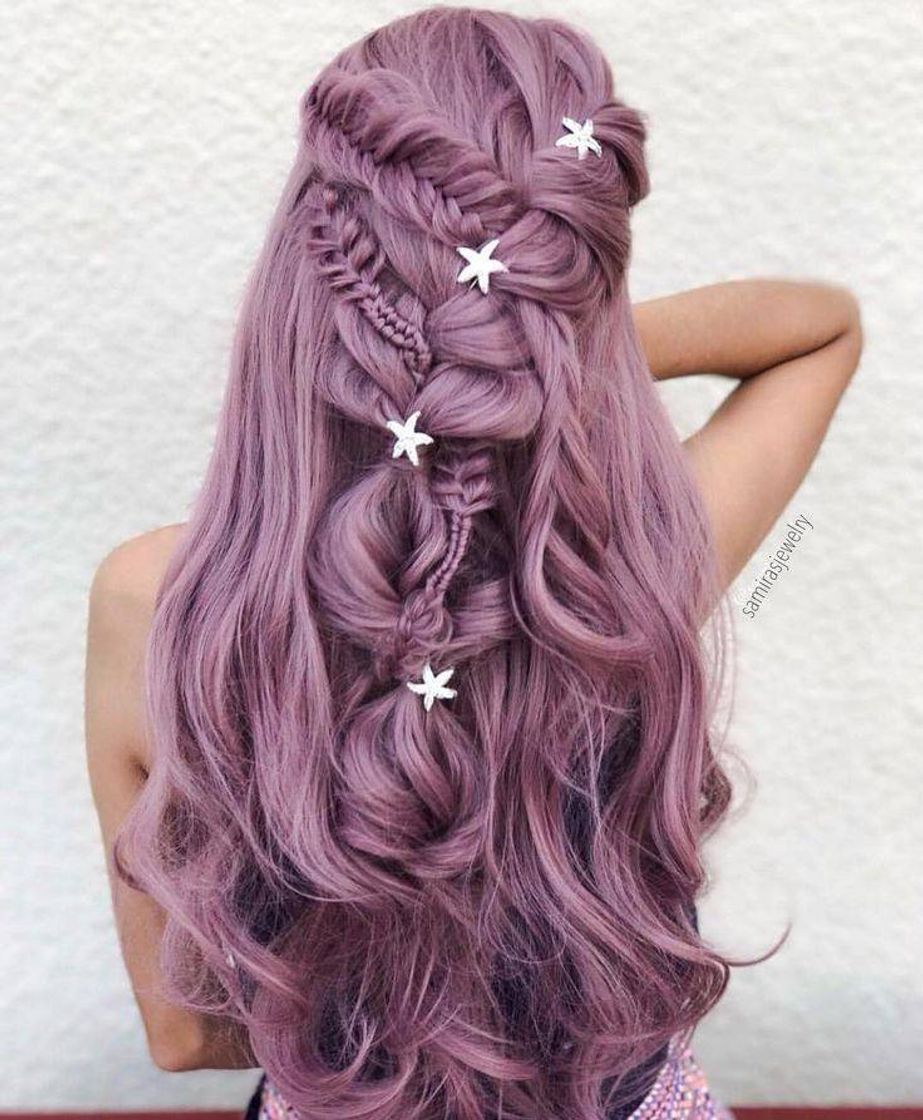 Moda CABELO COLORIDO 😍