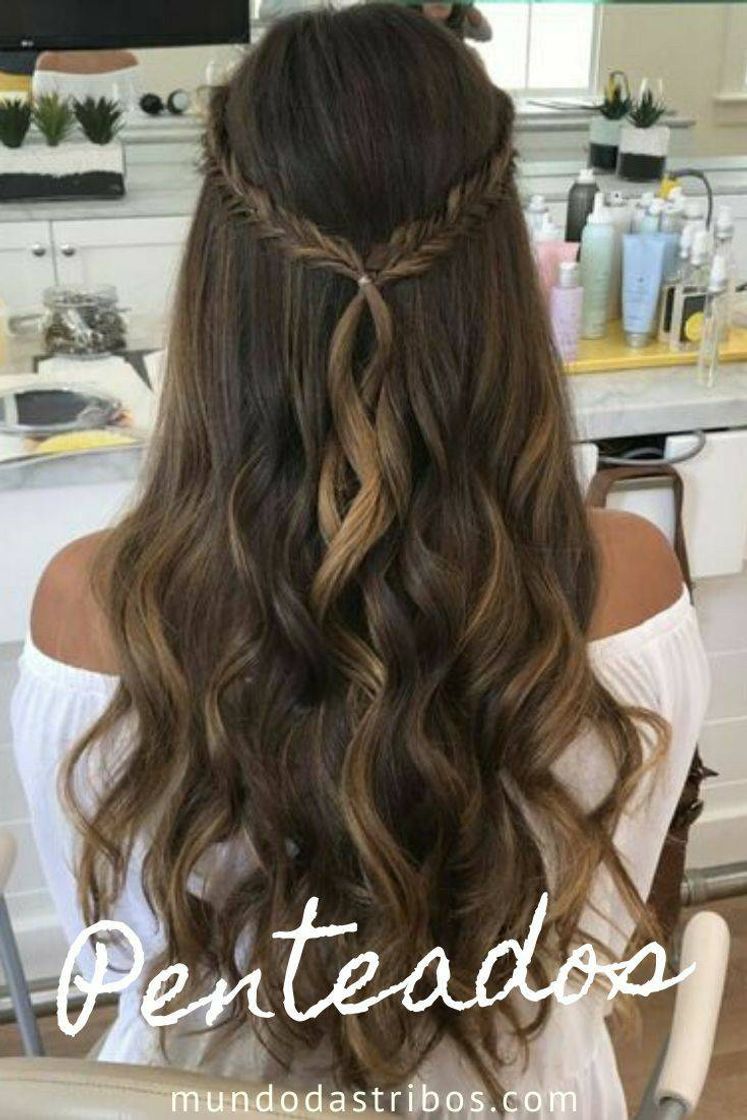 Moda Penteado lindo e simples