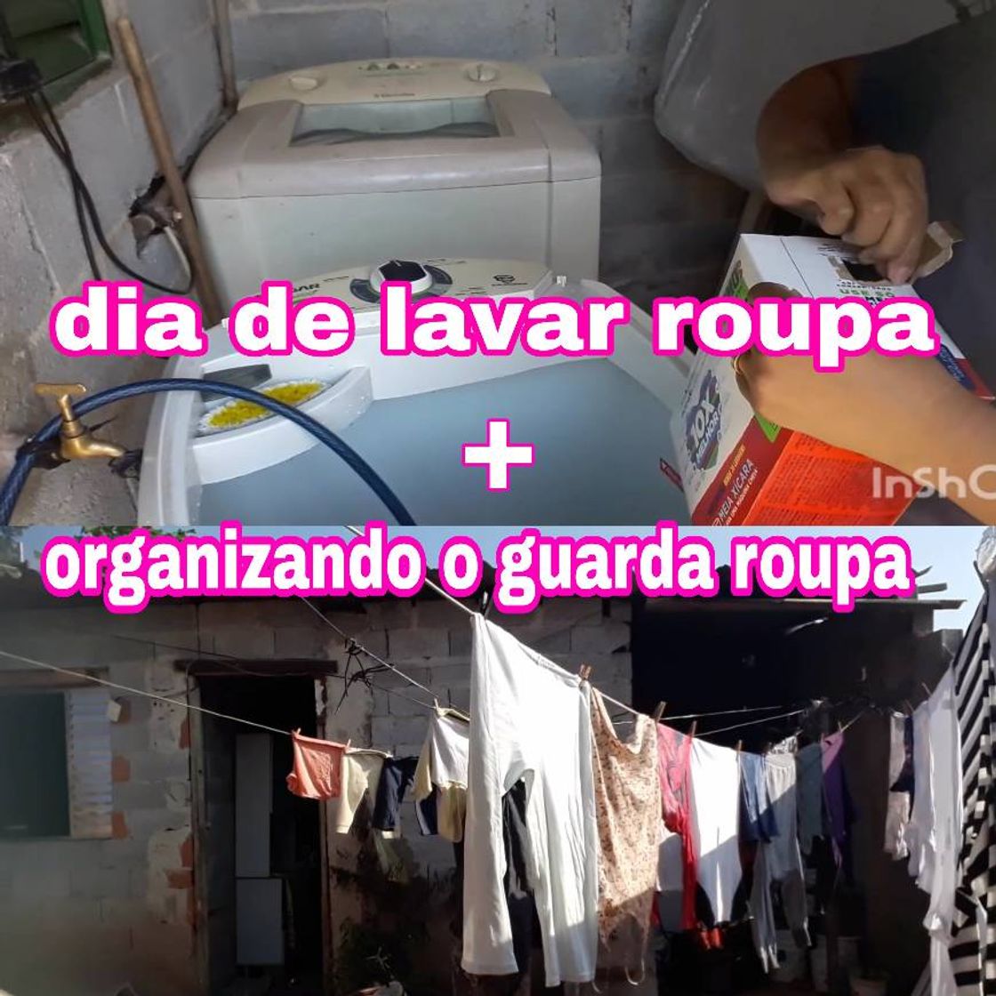 Moda Dia de lavar roupa /organizando o guarda roupa - YouTube🤩😊