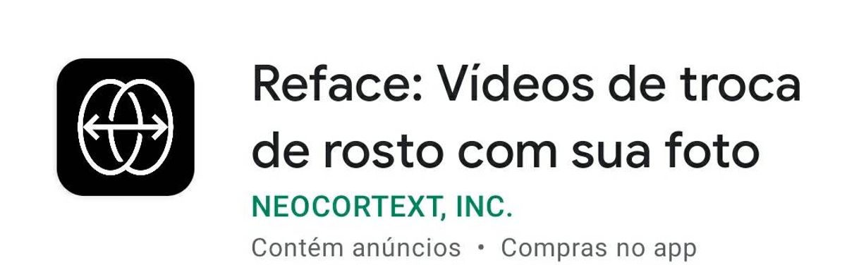 Moda Aplicativo de video, onde vc coloca seu rosto.