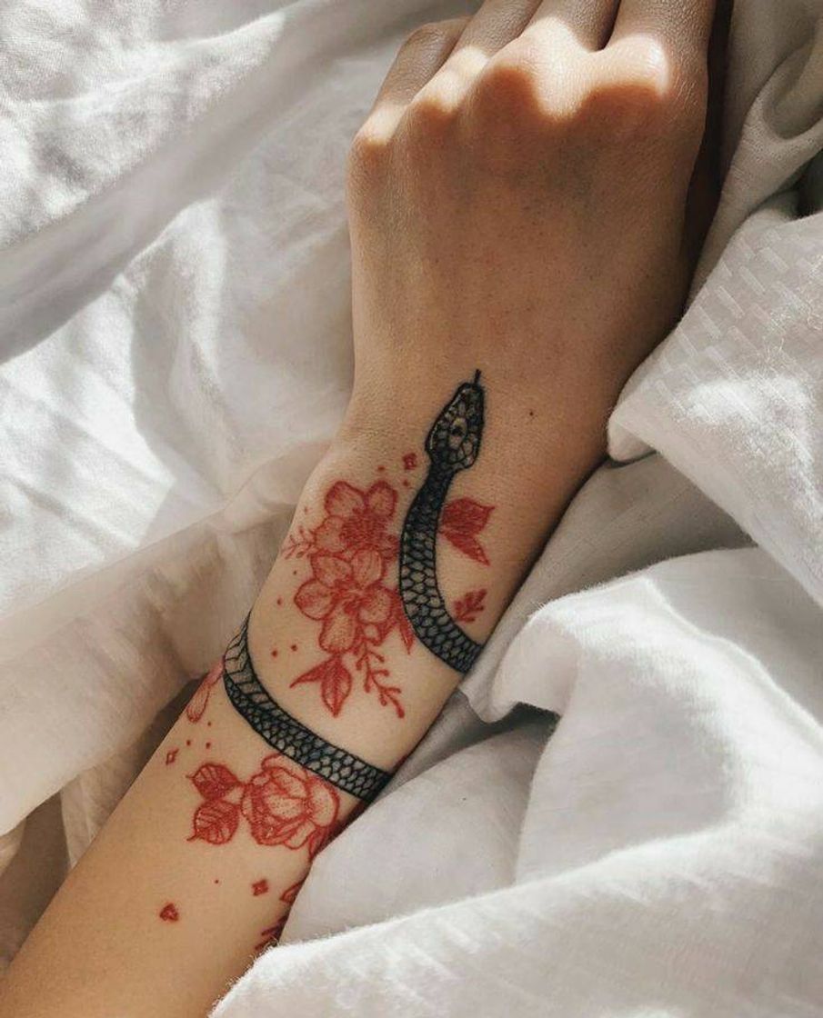 Fashion Snake tattoo