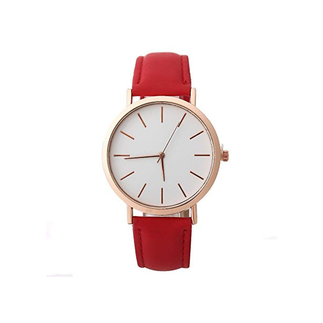 Fashion Relojes Para Mujer Mujer Moda Banda De Cuero Analógico Cuarzo Reloj De Muñeca Redondo Relojes Reloj De Pulsera Mujer Pulsera Reloj Casual Relogio Femeni Relojes Decorativos Casuales Para Niñas Damas