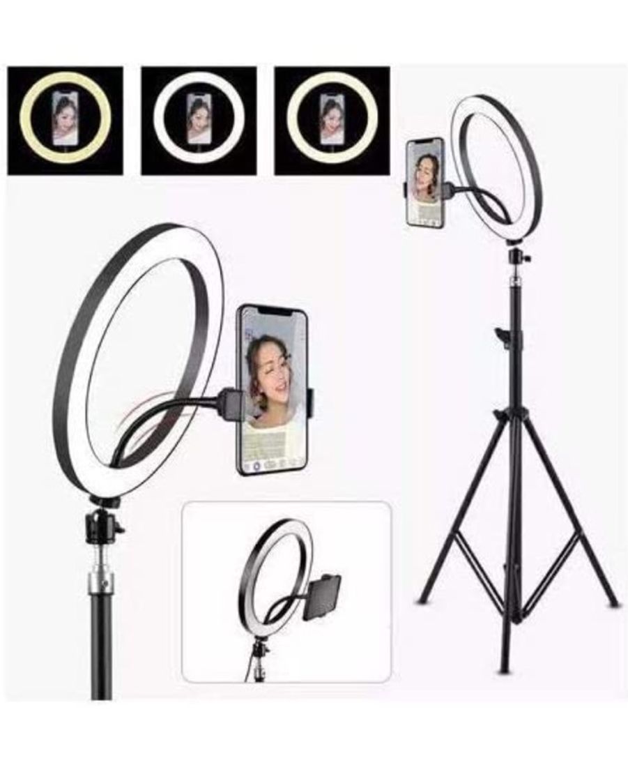 Fashion Kit Completo Anel de Luz LED Com Tripé