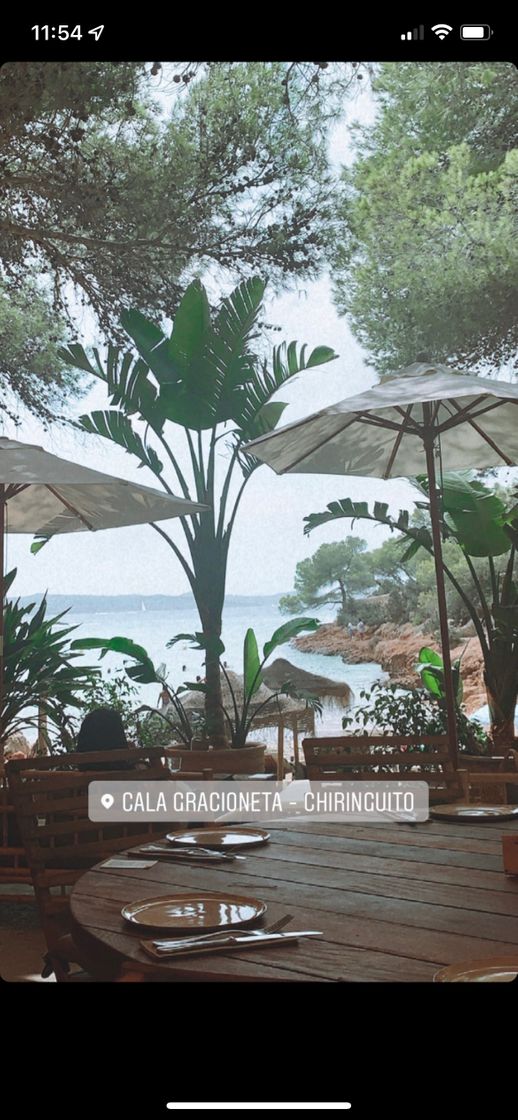 Restaurantes El Chiringuito Cala Gracioneta