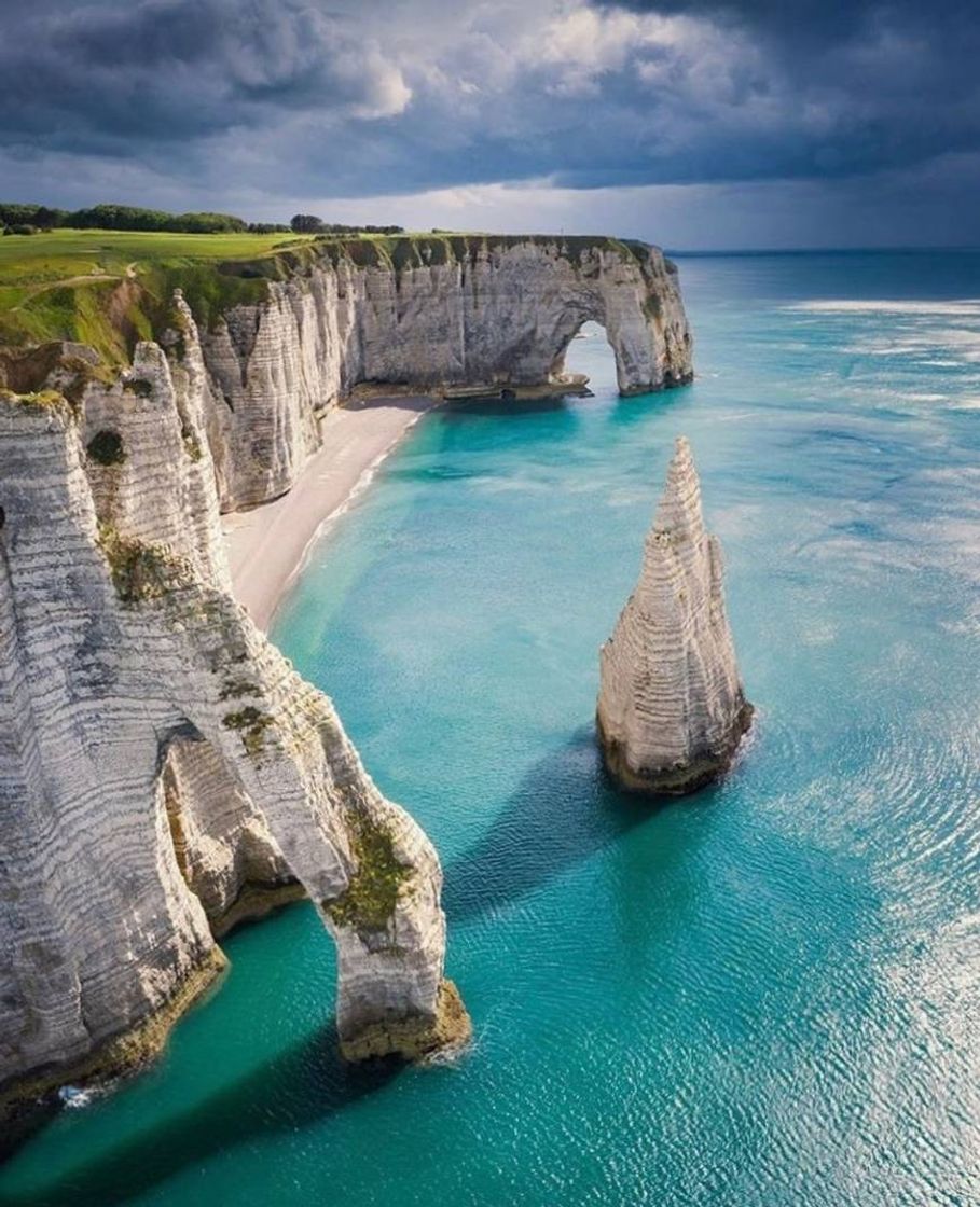 Lugar Falaise d'Étretat