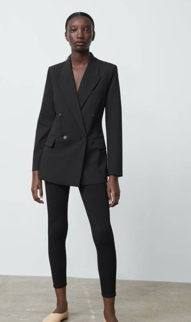 Fashion Blazer Preto 