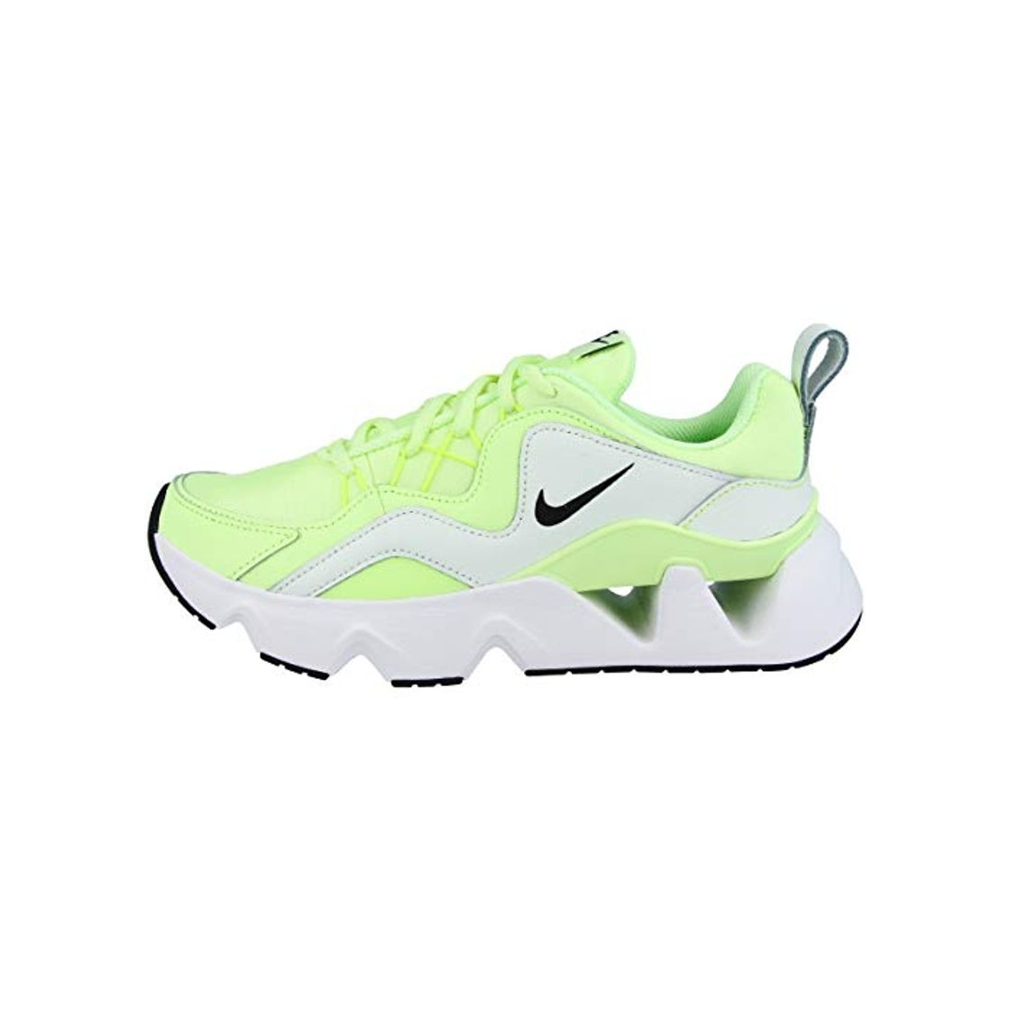 Fashion NIKE RYZ 365 Zapatillas Unisex en Tejido Blanco y Amarillo BQ4153