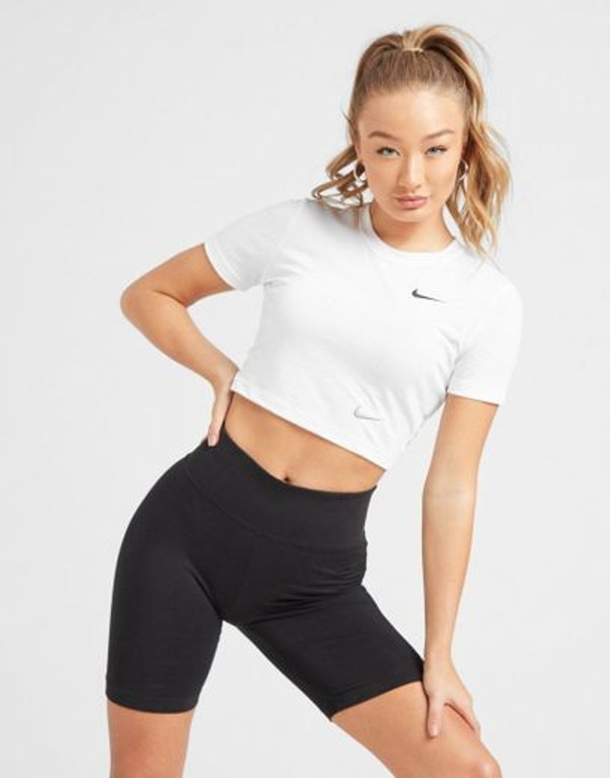 Moda Nike tshirt essential slim crop 