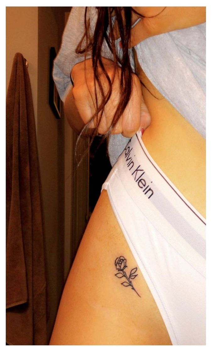 Social Tatto de rosa