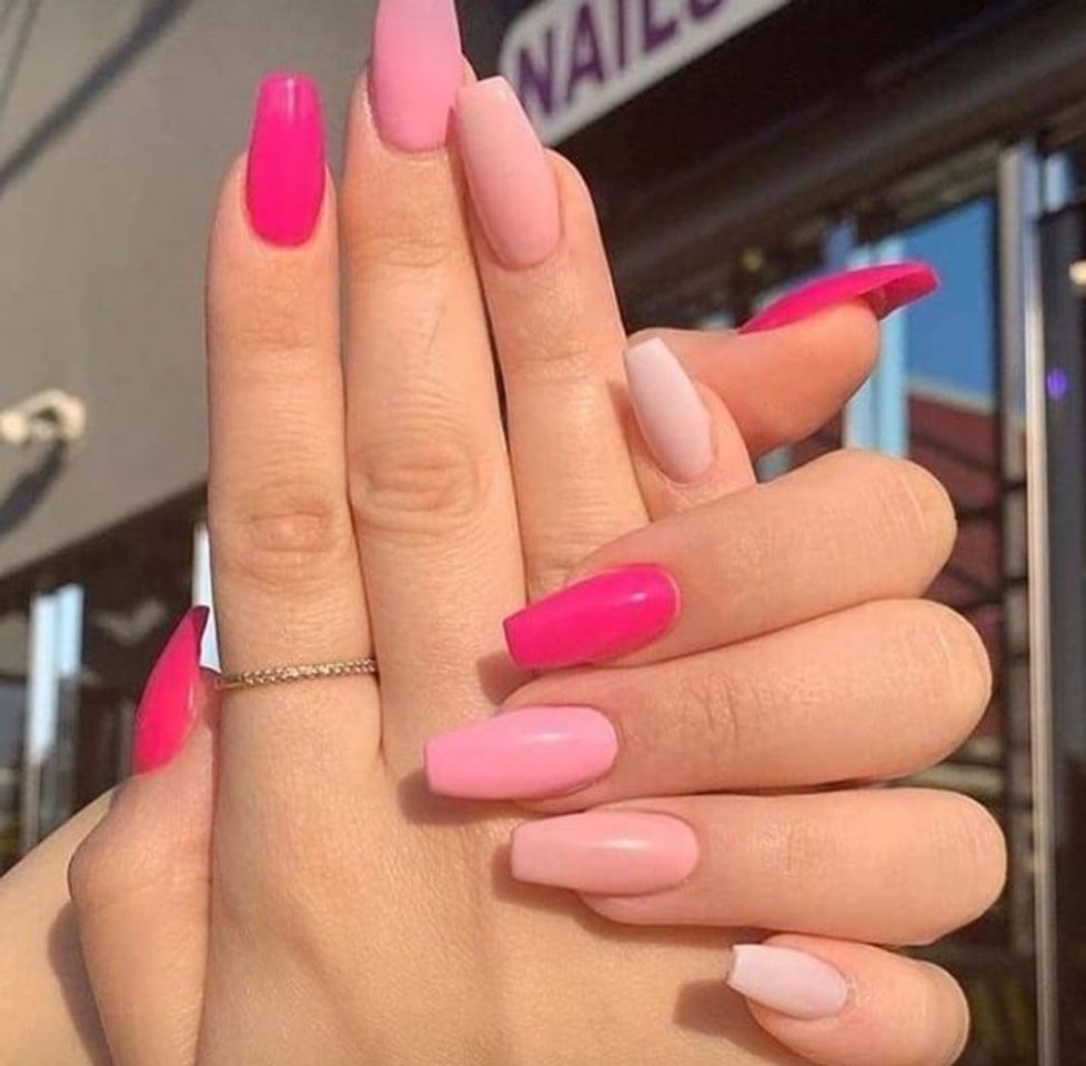 Moda unhas degradê