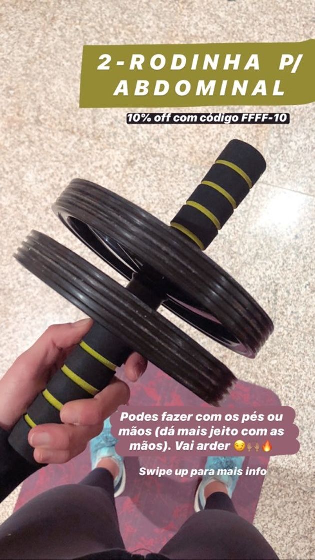 Social Rolo de Abdominais