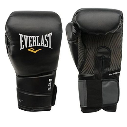 Everlast Protex 2 Entrenar Guantes Box Mma Boxeo Boxeo Deporte Ejercicios Negro