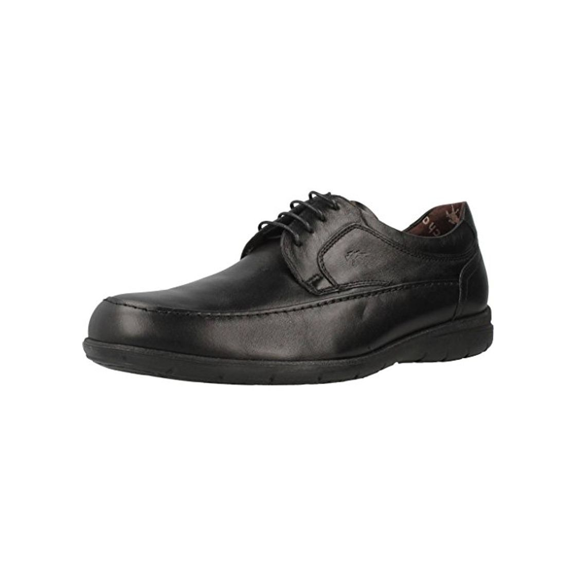 Social Fluchos Luca, Zapatos de Cordones Derby para Hombre, Negro