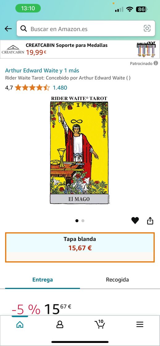 Fashion Rider Waite Tarot 