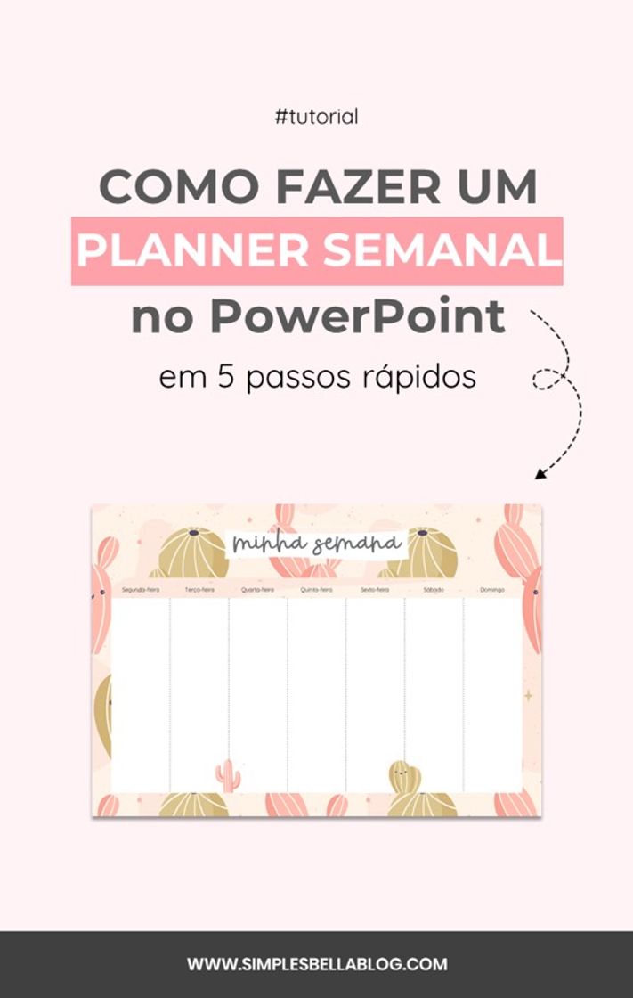 Fashion Como Fazer Seu Planner