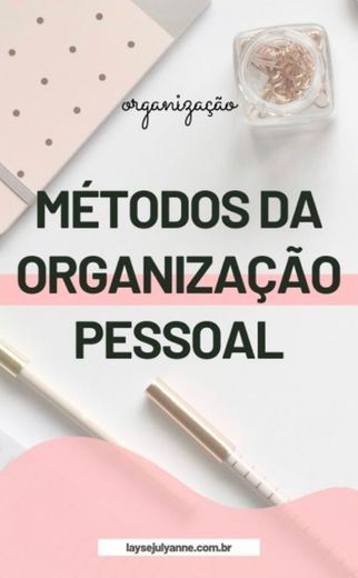 Organização Pessoal