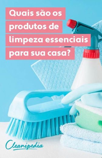 Produtos de Limpeza essenciais para se ter em casa