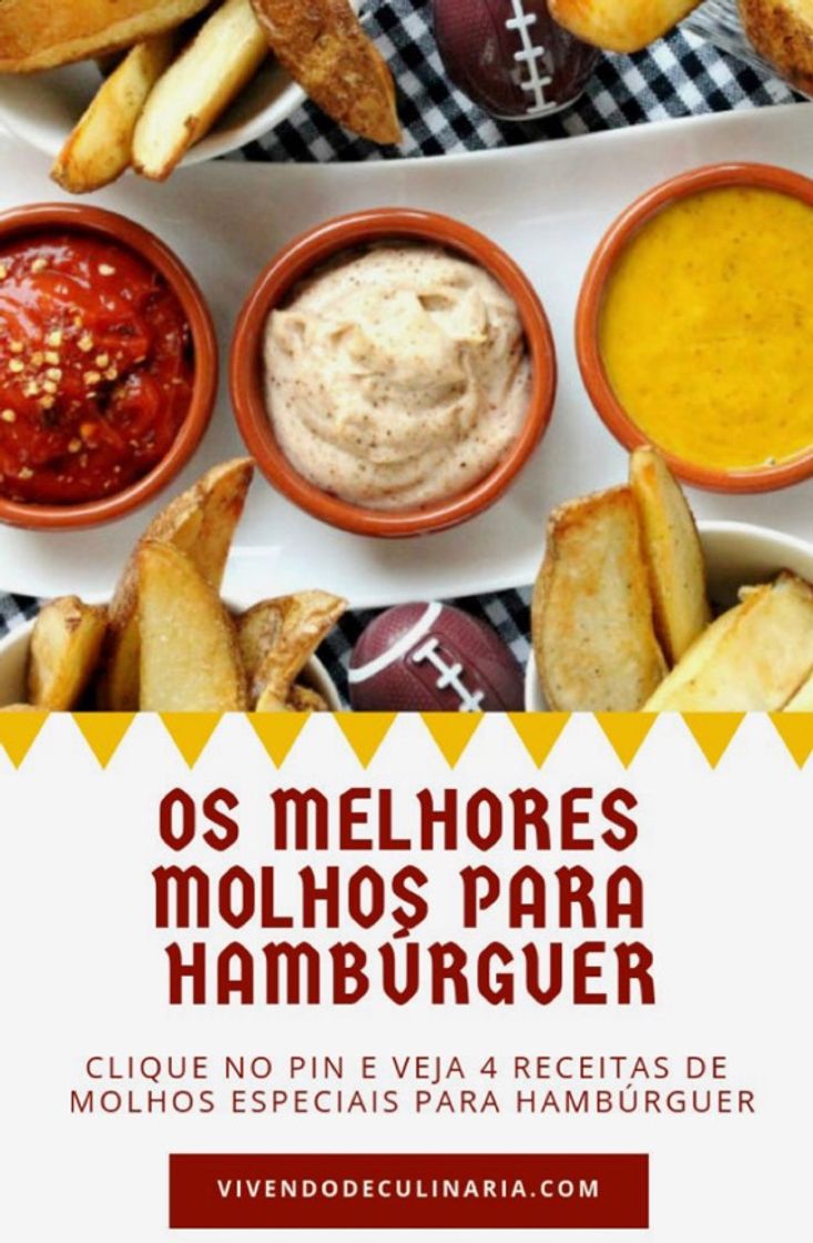 Moda Molhos p/hambúrguer