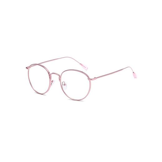 CVOO Cute Style Vintage Glasses Women Glasses Frame Round Eyeglasses Frame Optical