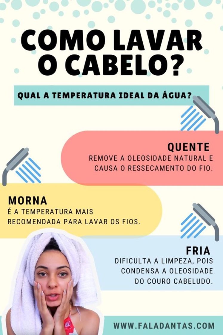 Moda Dica pra hr de  lavar o cabelo💦