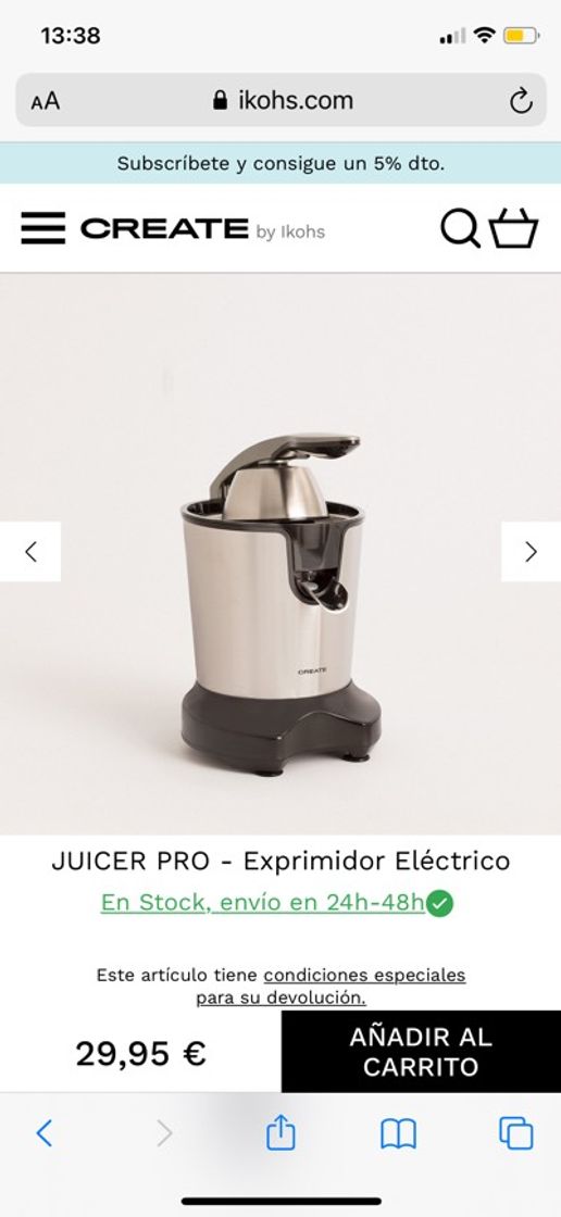 Producto JUICER PRO