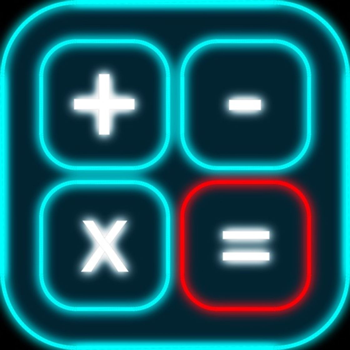 App Calculator Neon