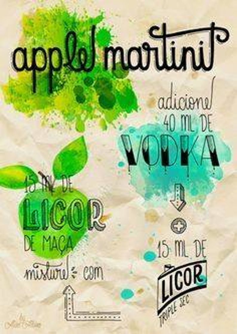 Social Martini de maçã